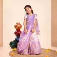 พร้อมส่ง ชุดเดรส ชุดเด็กอินเดีย อินเดียสไตล์ ชุดคอสตูม costume indian girl dress
