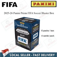 2025/26 Panini Prizm FIFA Soccer Blaster Box - 6 soccer packs per box
