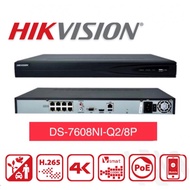 HIKVISION CCTV DS-7608NI-Q2/8P 8ch 1U 8 PoE 4K NVR