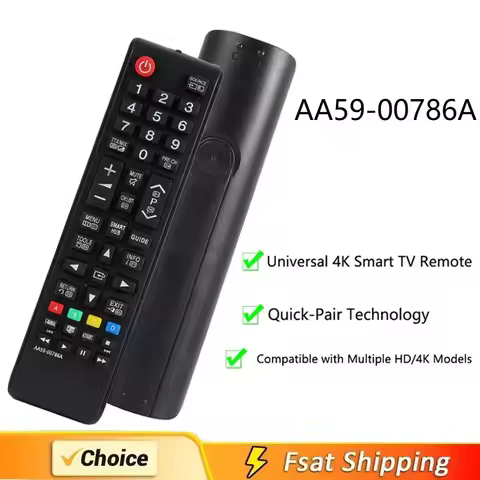 New AA59-00786A Remote fit for Samsung TV PS51F5500 PS60F5500 PS64F5500 PS64F5500AM PS64F5500AMXXY U