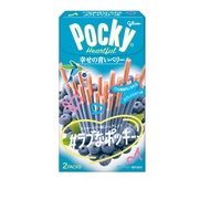 [Glico Glico] Japanese Snacks Glico Pocky Yogurt Stick Blueberry Heart Shape Seasonal Limited Biscui