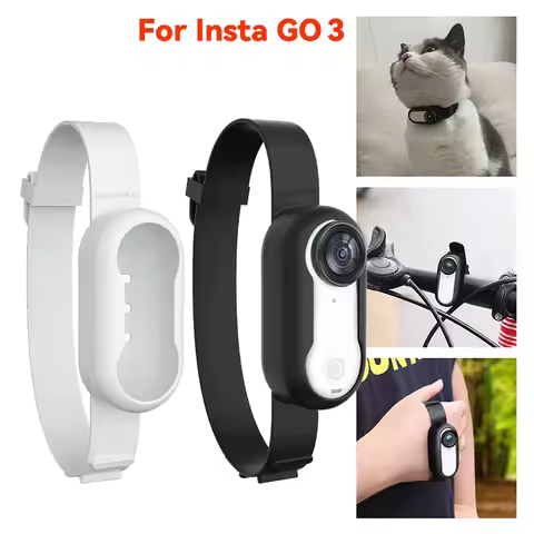 Silicone Wristband for Insta360 GO 3 GO 3S Protective Case for Insta 360 GO 3 GO3S Action Camera Acc