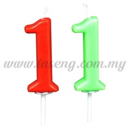 Candle - Crystal Number 1 生日号码蜡烛1号 Decoration Candle Lilin Birthday Nombor 1