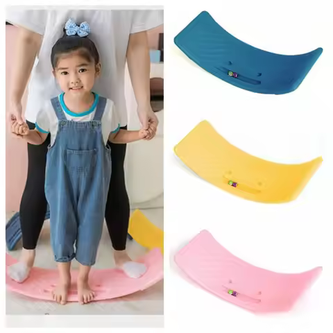Improve Body Balance Balance Board Twisting Stability Not Easy To Deform Children Wobble Board Secur