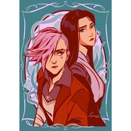 [ARCANE]  Caitlyn / Violyn A5 Fanart Prints