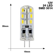 Yingke หลอดไฟไฟ Led G4 Dc 12V 220V 1W 2W 3W Smd 2835 3014สปอตไลท์มุมโคมไฟระย้าคริสตัลหลอดไฟหลอดไฟ Led ฝักข้าวโพด Led 10ชิ้น