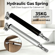 Pneumatic Door Closer Soft Close Automatic Door Close Stop Door Hardware Gas Spring 100 Degree Posit