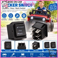 FLUSH 2pcs Rocker Switch Kit, Versatile Durable Forward Reverse Switch, Portable Forward/Stop/Revers