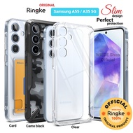 Samsung Galaxy A55 A35 5G A54 A34 A14 5G RINGKE Fusion Anti Crack Softcase Clear Casing ORIGINAL