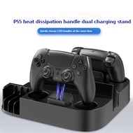 ใหม่ Cd Digital Version Host Cooling Base Ps5 Controller Dual ฐานชาร์จการ์ดเกมสะดวกสำหรับ Playstation 5