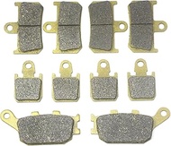 Front Rear Brake Pads Brakes for Yamaha YZF R1 2007 2008 2009 2010 2011 2012 2013 2014 (6 piston rad