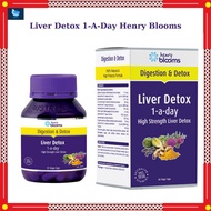 Henry Blooms Liver Detox 1-a-day(30v) Liver Detox pills enhance Liver function(Australia)2027