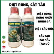 Diệt rong cắt tảo Han dita 1 lít cho ao hồ bể cá tôm ốc. Thú y Trường Thịnh