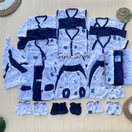 36 Pcs Newborn Baby Clothes Package Navi Series 0-3 Months
