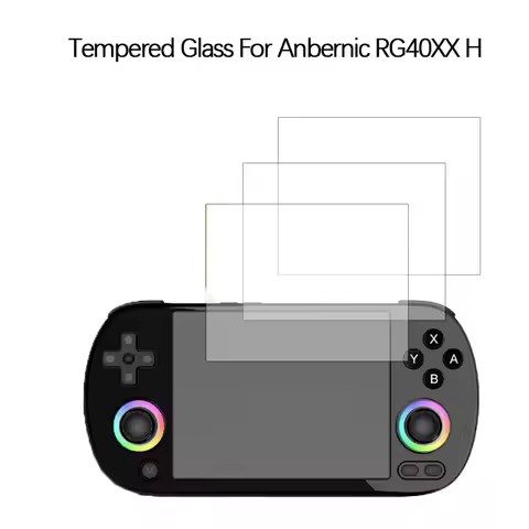 For Anbernic RG40 XXH Console Temper Glass Screen Protector Film Hard Tempered Glass Screen Protecto