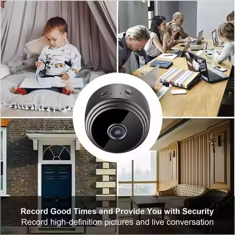 A9 Mini Camera 1080P High Definition Wireless Remote Viewing Micro Camera Wifi Security Protection S