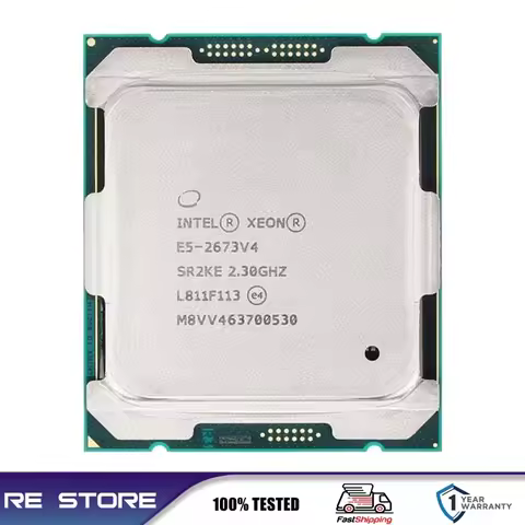 Intel Xeon E5 2673 V4 2673V4 2.3Ghz 20 Core LGA 2011-3 cpu processor