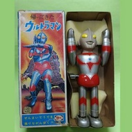 BULLMARK 鐵皮 咸蛋 超人 阿鄉 上鍊 上鏈 步行 有盒 70年代 傑克 奧特曼 Ultraman Shin Jack Wind-up Tin Toy with Box 70s