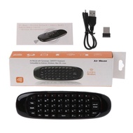 C120 Air Mouse with Mic Voice Search Mini 2.4G Wireless Keyboard for PC TV