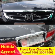 honda accord 2003 2004 2005 front Rear Chrome Bar - Replace Type Car Accessories Stainless steel tru