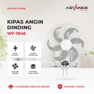 Advance Kipas Angin WF-1846 Dinding Besi 80 Watt 18 inch Garansi Resmi 1 Tahun