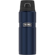 Thermos Stainless King Thermos Flask, Blue, 0.70 L, Stainless Steel, Completely Leak-Proof, 15 Hours