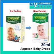 Appeton Multivitamin Plus Drop / Baby Drops 30ml (Exp: 11/2026)