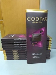 Godiva 72% Cocoa Dark Chocolate Bars