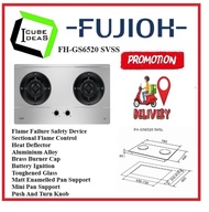 FUJIOH FH-GS6520 SVSS 2 BURNER STAINLESS STEEL BUILT-IN GAS HOB WITH SAFETY DEVICE