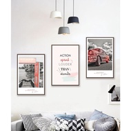 Print Laminate wood press LANDSCAPE PAINTING - Model 60 (3 HCN 3x20x30, 3x30x40, 3x40x60). Print pho