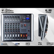 R E A D Y ! POWER MIXER BLACK SPIDER ML 603 BLACKSPIDER ML603 ORIGINAL