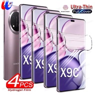 ฟิล์มไฮโดรเจล9999D 1-4ชิ้นสำหรับกันรอย X9cScreen ไม่ใช่กระจก Honar Honor 9c X9 X 9c Honor X60 Pro X9