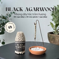 Black AGARWOOD [Labbi] Rope Incense
