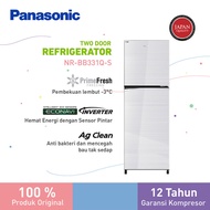 Panasonic NR-BB331Q-S Kulkas 2 Pintu Inverter + Prime Fresh - Silver