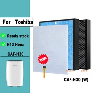 High-Efficiency Replacement Air Filter for Toshiba CAF-H30 CAF-H30 (W) Air Purifiers Hepa Carbon Fil