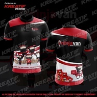 2025 fashion [READY STOCK] Baju ninja van jersey ninja van t shirt long sleeve ninja van t shirt lon