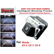 for Mazda CX-5 CX-7 CX-9 CX 5 CX 7 CX 9 CCD Car Backup Parking Camera Intelligent Tracks Dynamic Gui