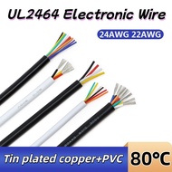 UL2464 Electronic Wire Multi-core Wire 24AWG 22AWG Tin Plated Copper Wire Environmentally Friendly P