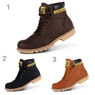 【 Ready Stock】Caterpillar Holton Safety Boots Field Shoes Pdh Polri Polda