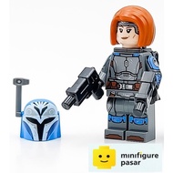 sw1287 Lego Star Wars The Mandalorian 75361 - Bo-Katan Kryze Minifigure w Helmet - New