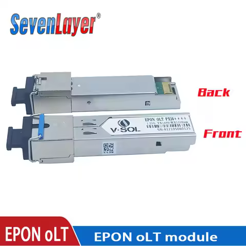 VSOL GBIC PX20++++ 20KM FIber PON module 7/8/9DB EPON OLT SFP Modules SC port Compatible With BDCOM 