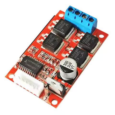 Brush Motor Driver Controls Module H-Bridge Brushed DC Motor Driver Board 450W DC 12V/24V/36V Revers