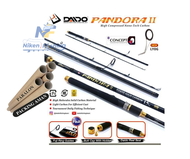 .A105 Joran Pancing Daido Pandora 2 II 165cm & 180cm (12kg&15kg) Full Fuji Carbon Solid Murah/FREE P