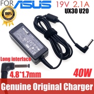 Original 19V 2.1A AD6630 FOR ASUS laptop ac adapter UX30 UX20 U20 UX30L UX30K 4.8*1.7mm long interfa