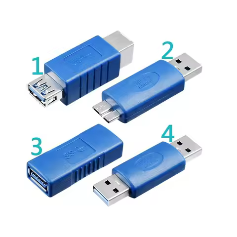 High Quality USB 3.0 Type A Female to Type B Female Plug Connector Adapter USB ２.0 Converter Adaptor