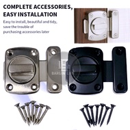 ZINC ALLOY ROTARY BOLT DOOR LOCK with Screw (2inches- 55mm)+