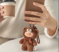 罐頭豬LULU-TEDDY MINI (大隱藏款) 手機繩