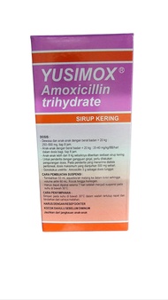 YUSIMOX Amoxicillin trihydrate Sirup Kering untuk Anjing