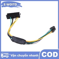 E-WOITD 24Pin to 8p power ATX cable for dell optiplex 3020 7020 9020 T1700 Q75 65
