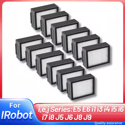 12-Pack HEPA Filter Compatible for iRobot Roomba Combo i,e,j Series And All Plus Versions NOT for Co